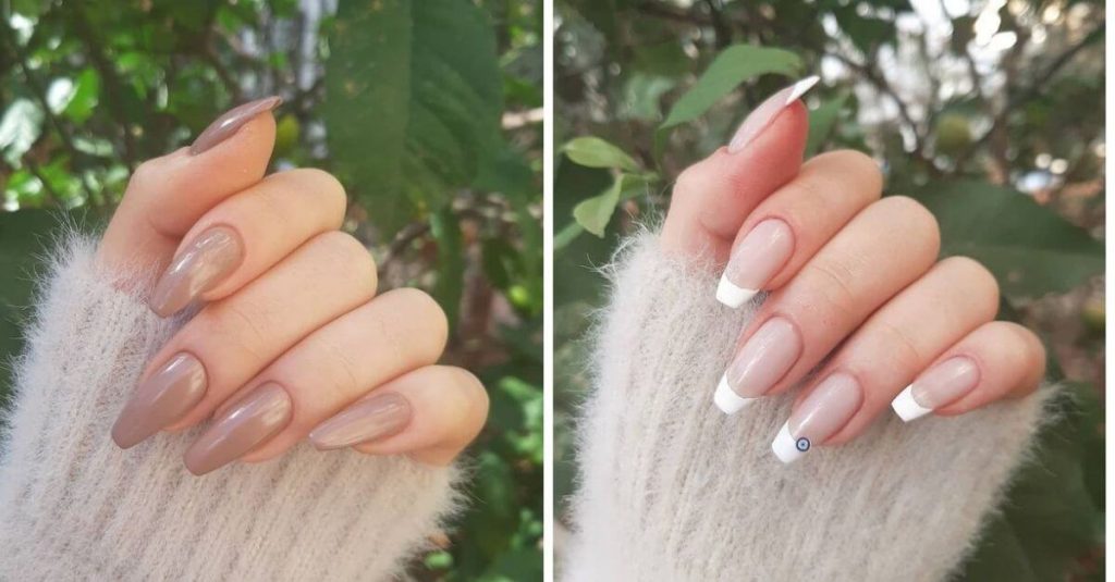 gentle french manicure 2021
